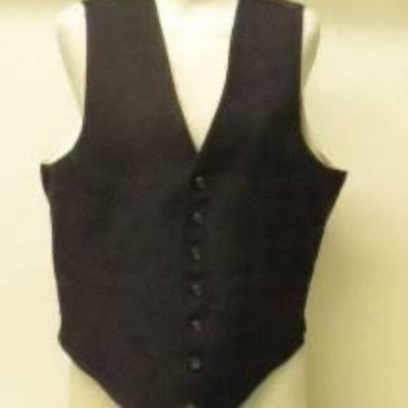Classic Black Formal Waistcoat